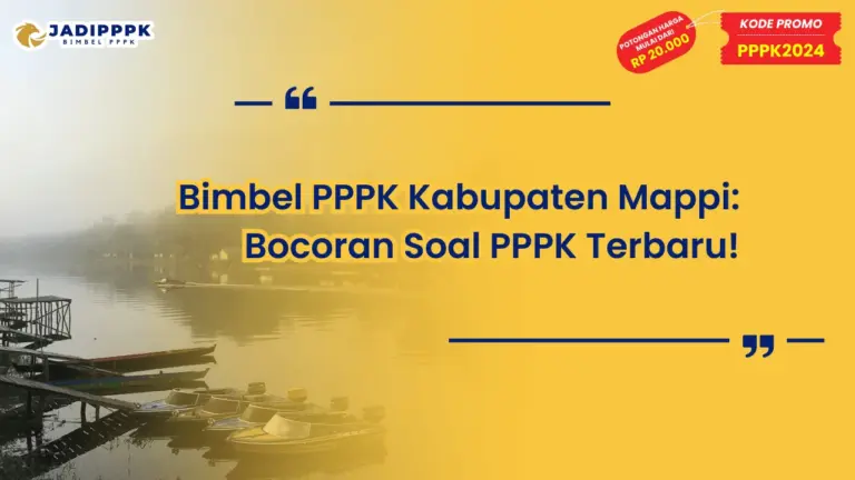Bimbel PPPK Kabupaten Mapp