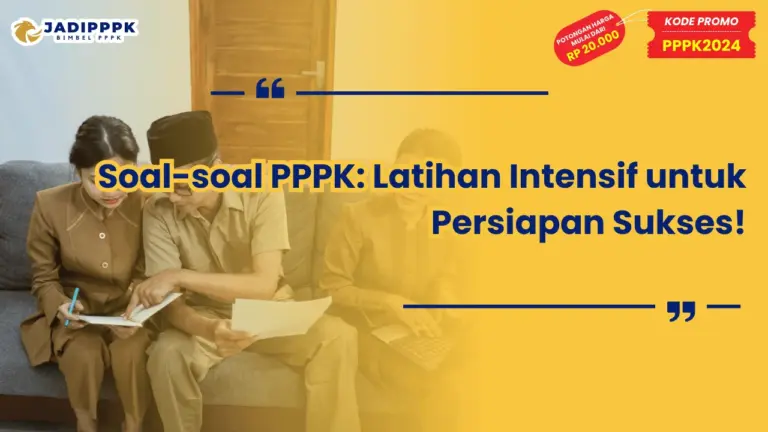 soal PPPK