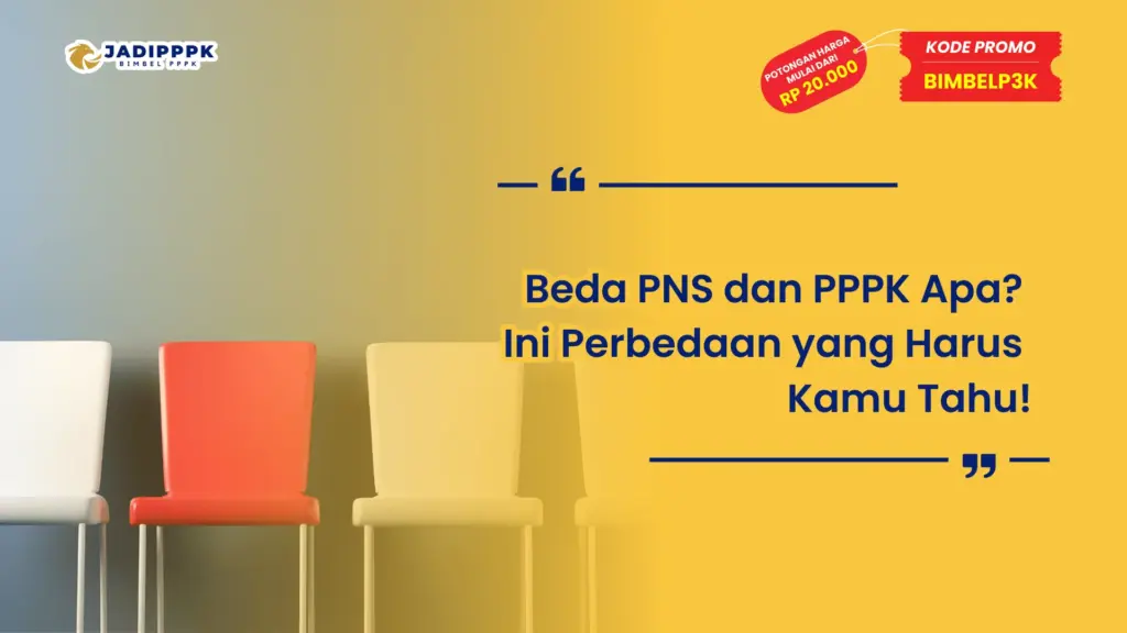 Beda PNS dan PPPK secara Umum
