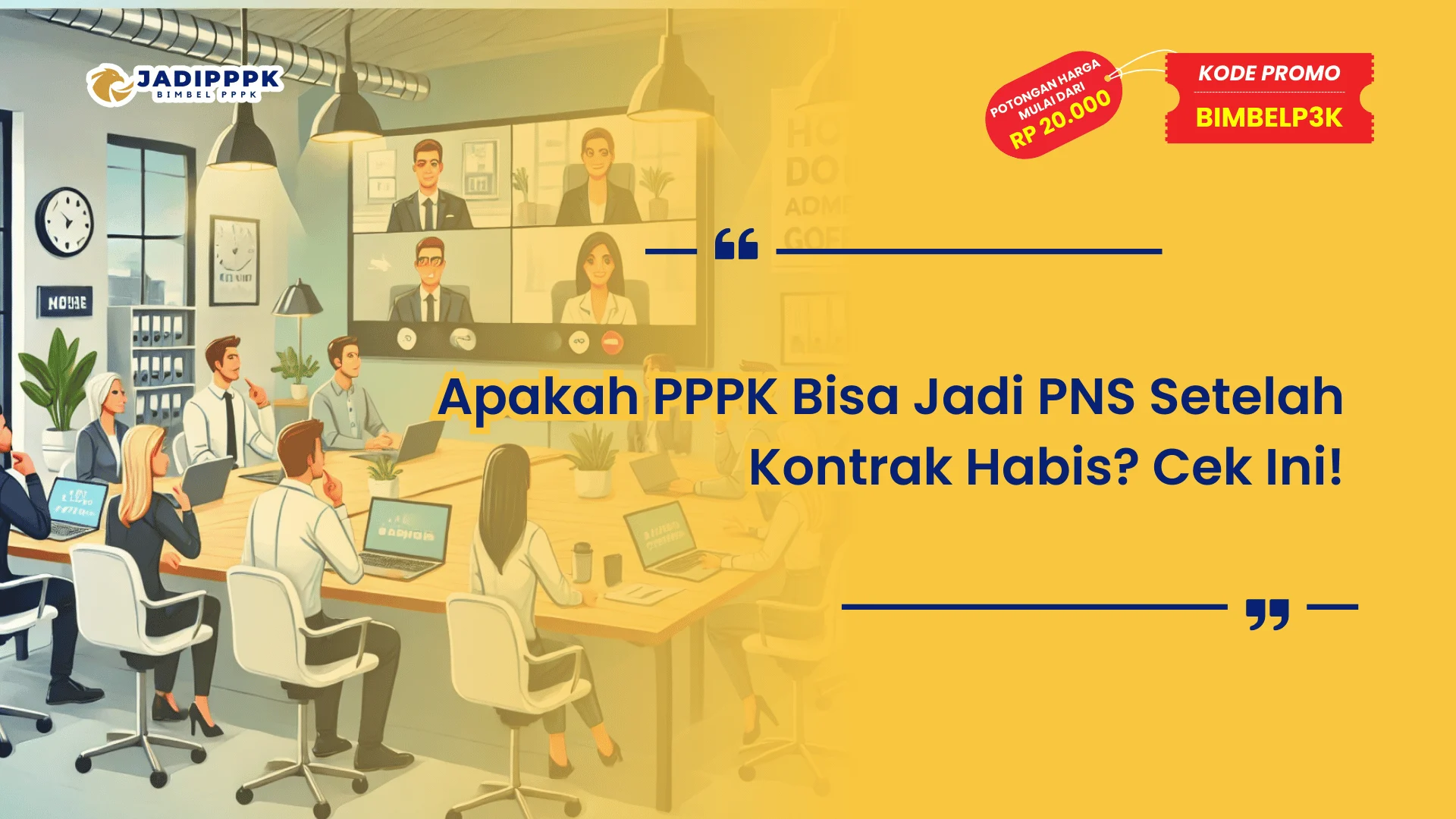 Apakah PPPK Bisa Jadi PNS Setelah Kontrak Habis