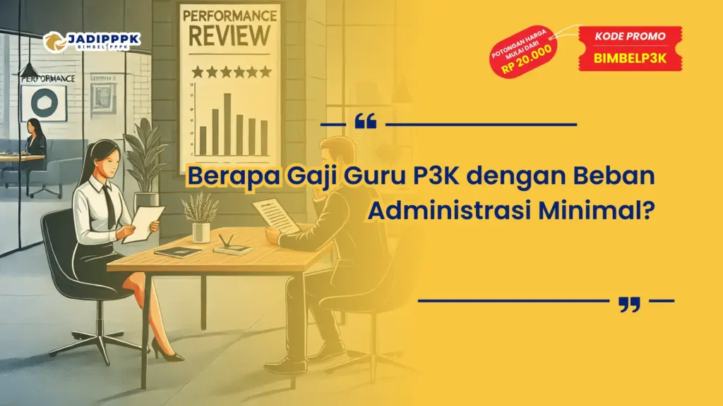 Berapa Gaji Guru P3K dengan Jam Kerja Paruh Waktu