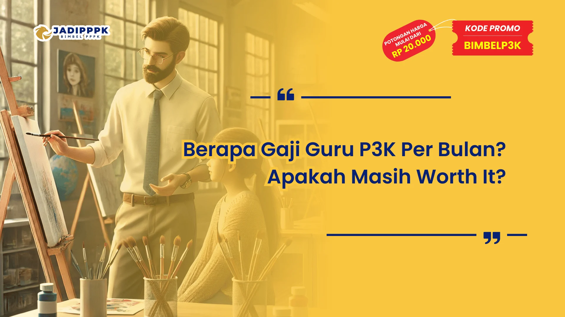 Berapa Gaji Guru P3K Per Bulan