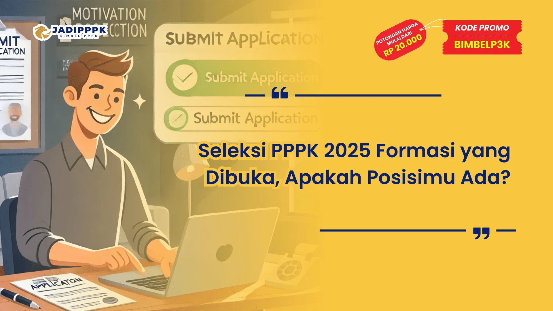 Seleksi PPPK 2025 Formasi yang Dibuka