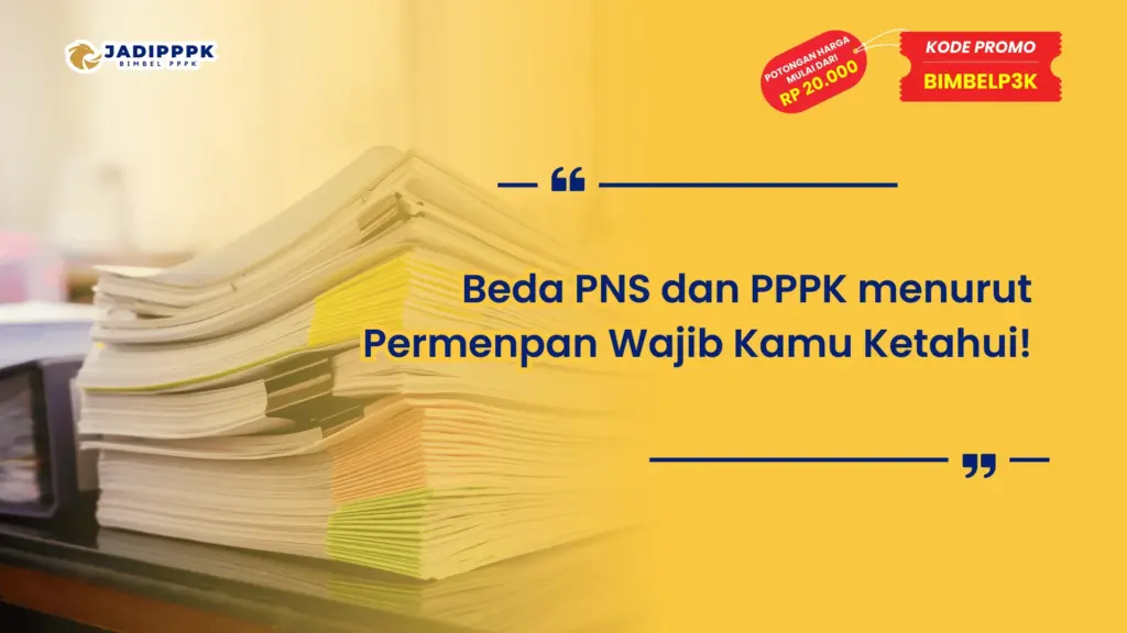 Beda PNS dan PPPK menurut Permenpan