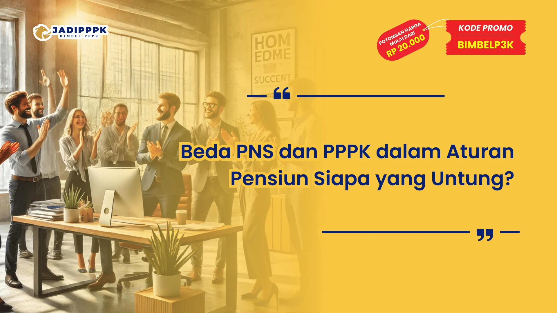 Beda PNS dan PPPK untuk ASN