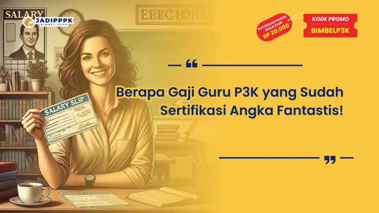 Berapa Gaji Guru P3K yang Sudah Sertifikasi