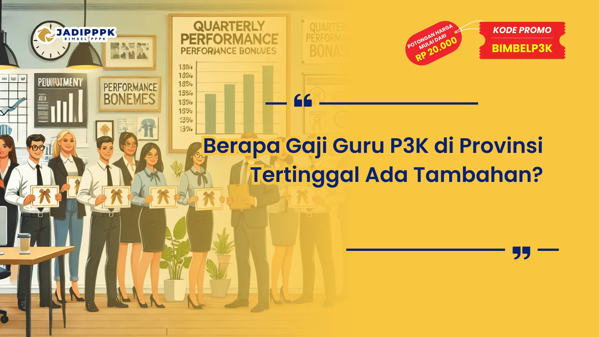 Berapa Gaji Guru P3K di Provinsi Tertinggal