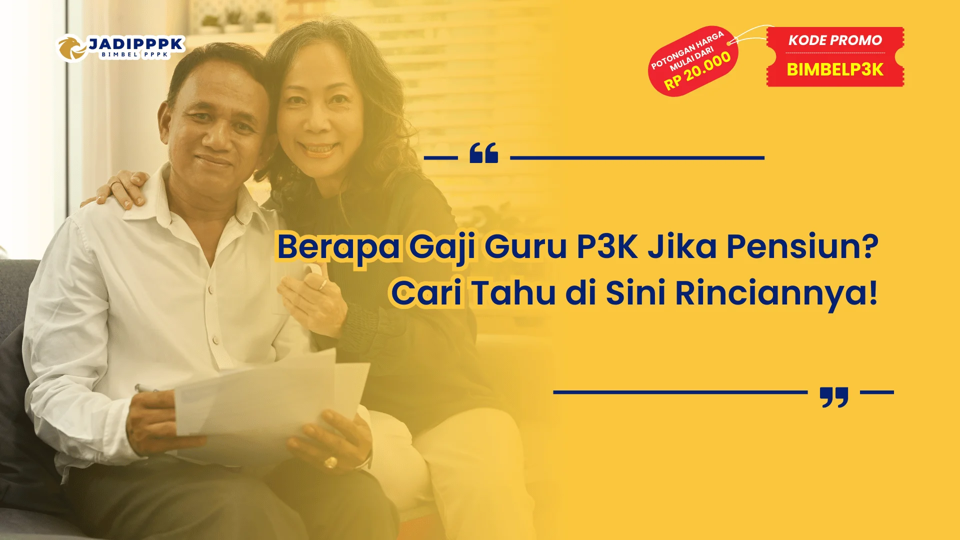 Berapa Gaji Guru P3K Jika Pensiun