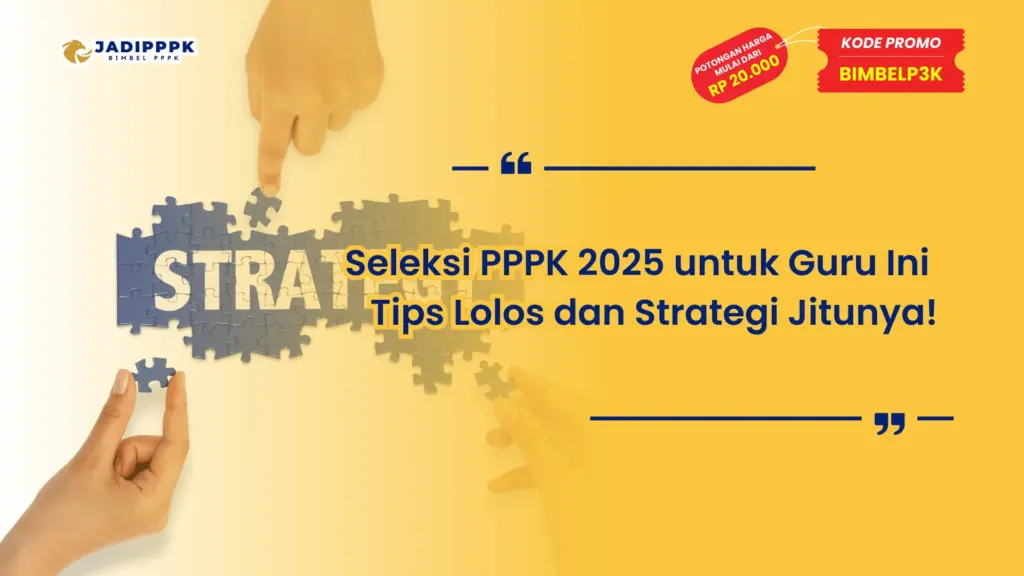 Seleksi PPPK 2025 untuk Guru