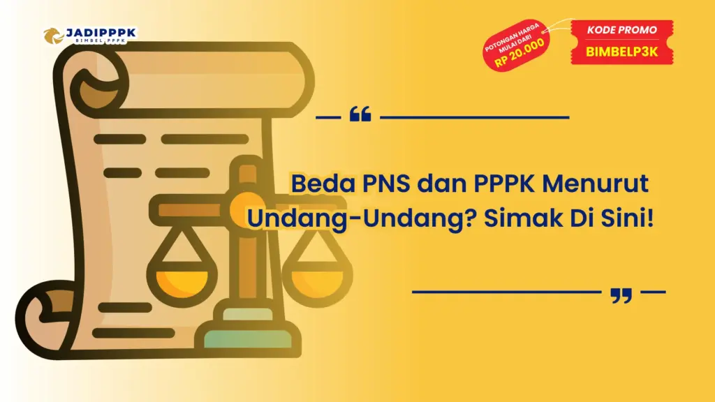 Beda PNS dan PPPK Menurut Undang-Undang