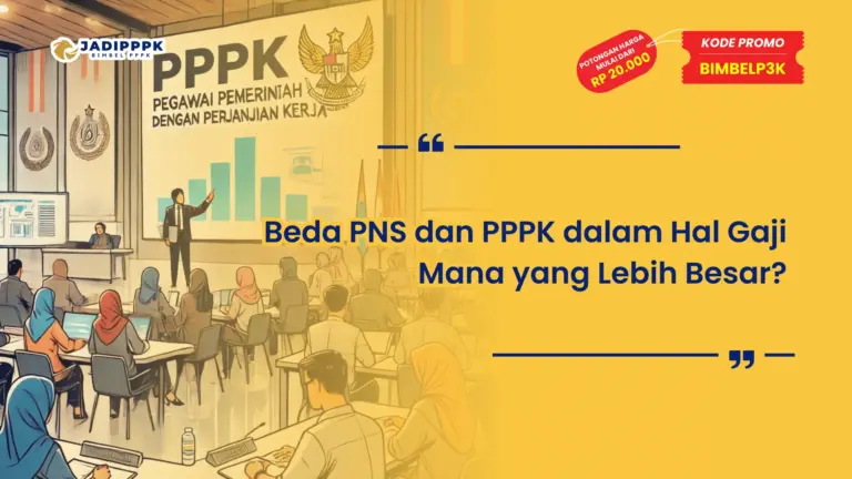 Beda PNS dan PPPK dalam Hal Gaji