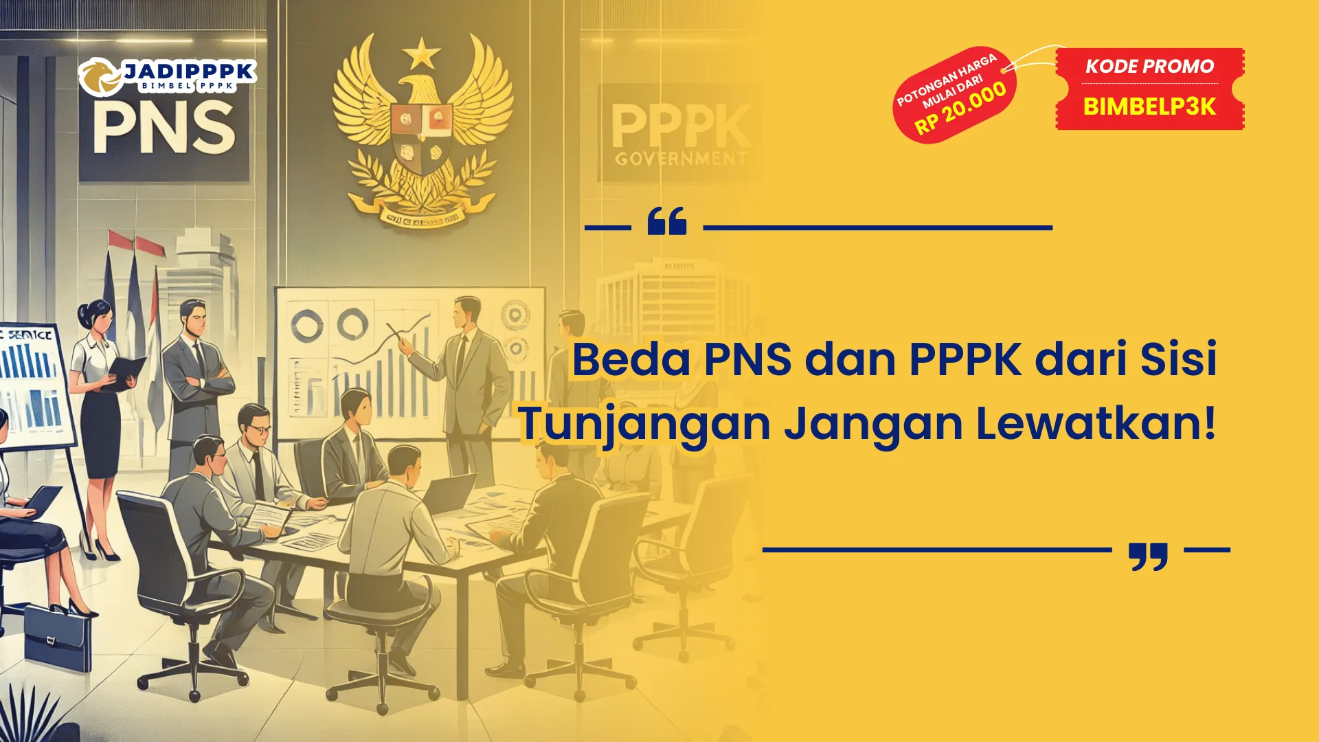 Beda PNS dan PPPK dari Sisi Tunjangan