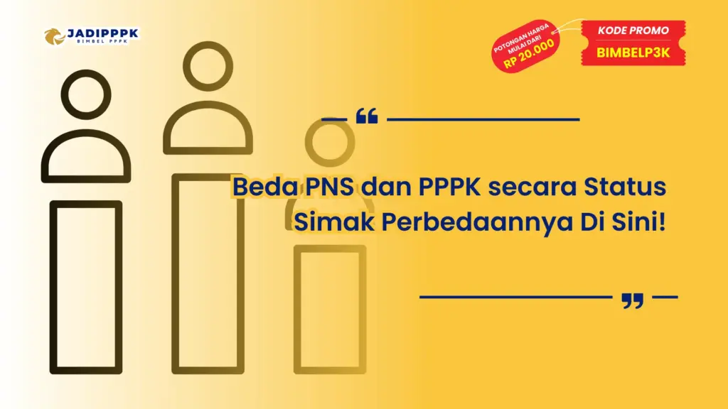 Beda PNS dan PPPK secara Status