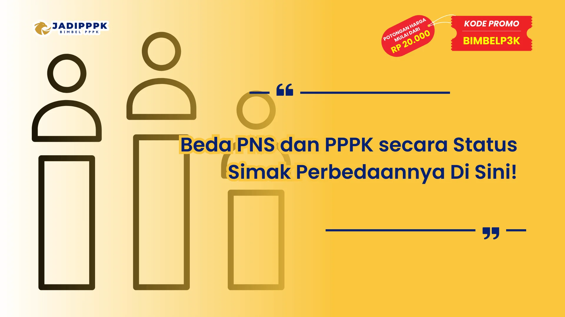 Beda PNS dan PPPK secara Status