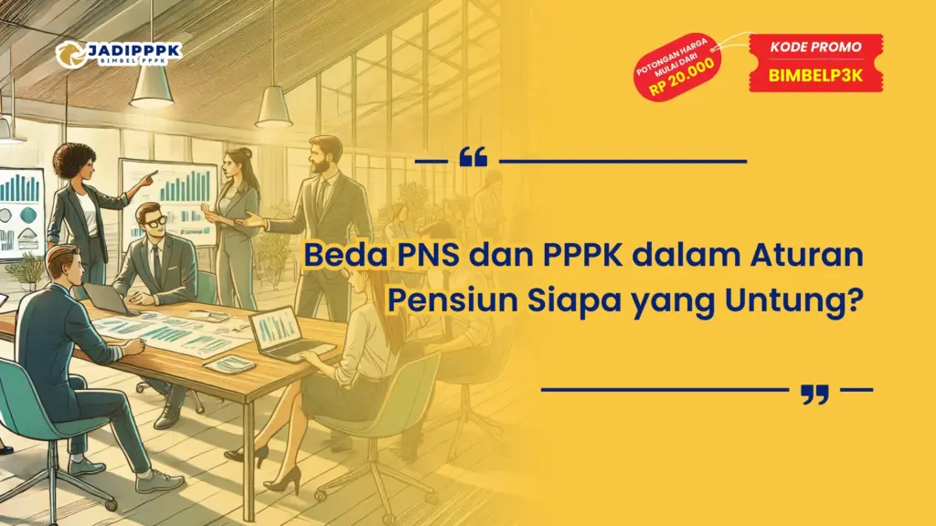 Beda PNS dan PPPK dalam Aturan Pensiun