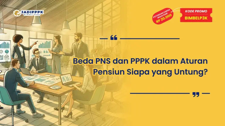 Beda PNS dan PPPK dalam Aturan Pensiun