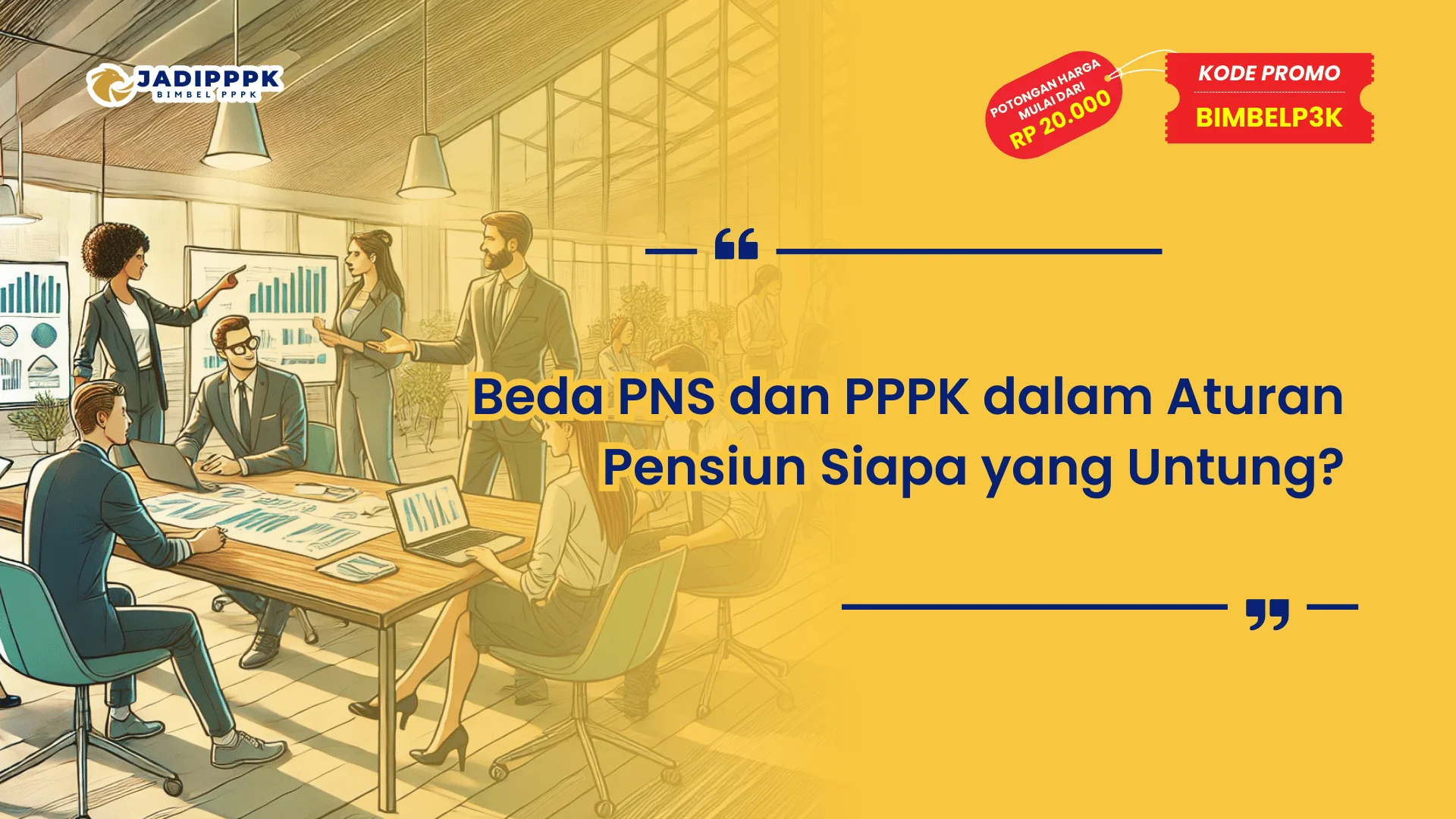 Beda PNS dan PPPK dalam Aturan Pensiun