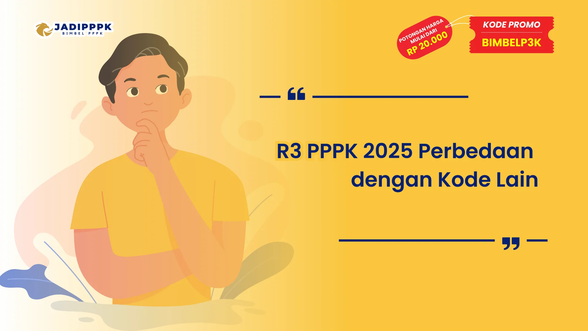 R3 PPPK 2025 Perbedaan dengan Kode Lain