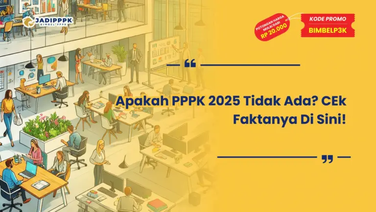 PPPK 2025 Tidak Ada