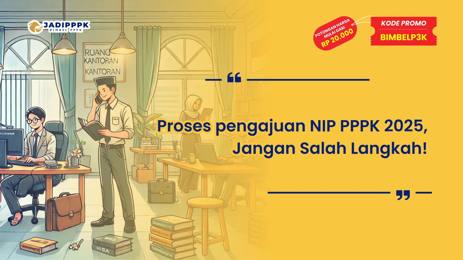 Proses pengajuan NIP PPPK 2025