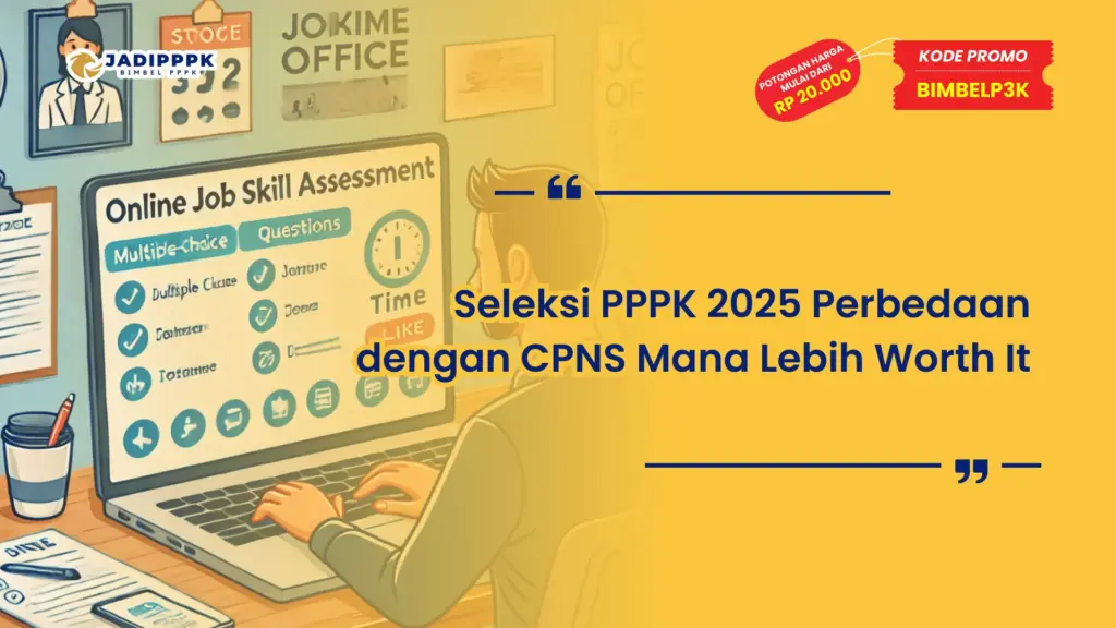 Seleksi PPPK 2025 Perbedaan dengan CPNS