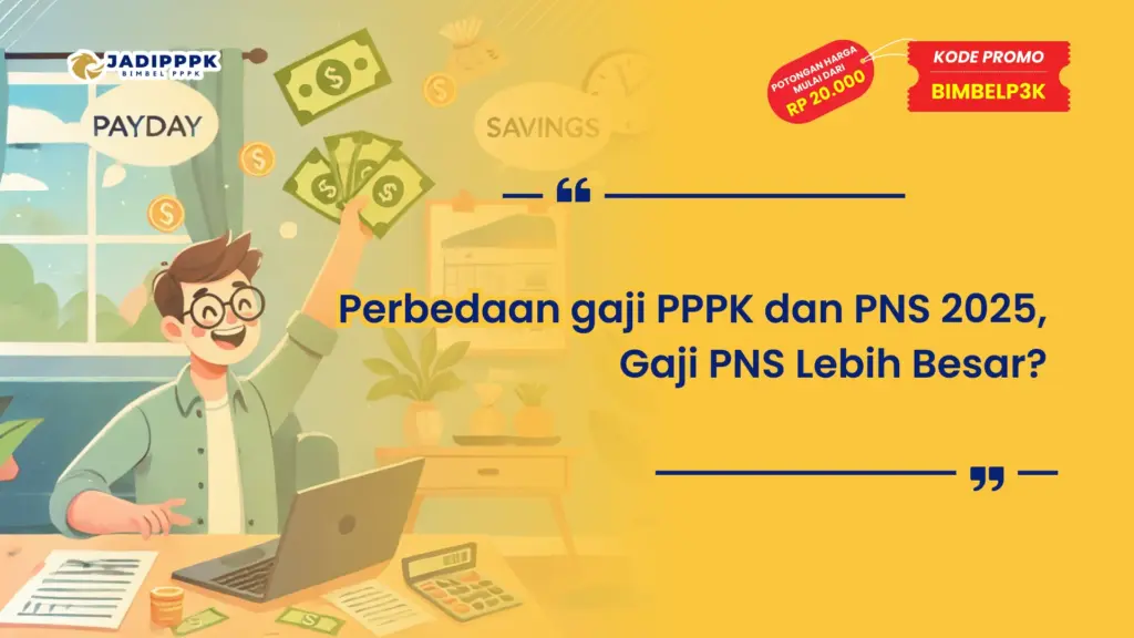 Perbedaan gaji PPPK dan PNS 2025