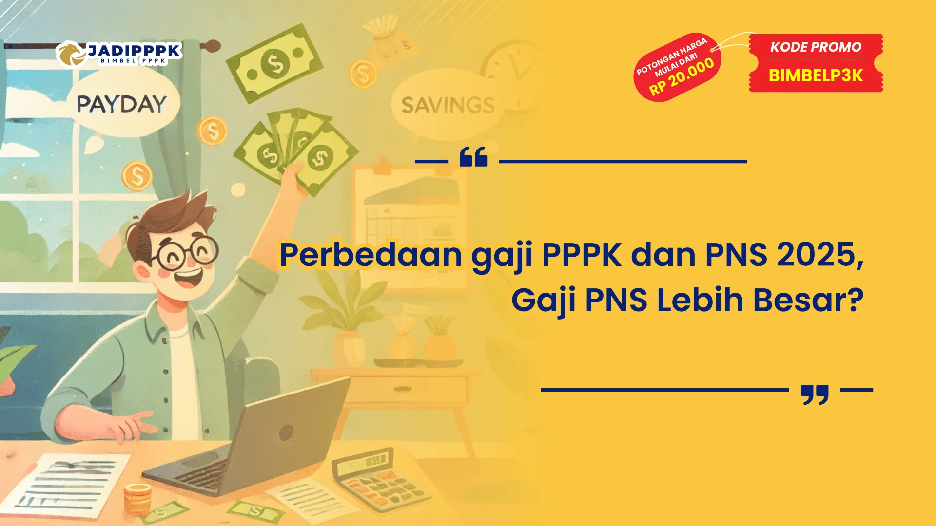 Perbedaan gaji PPPK dan PNS 2025