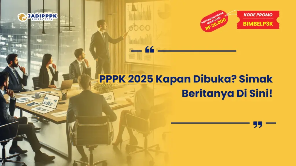 PPPK 2025 Kapan Dibuka