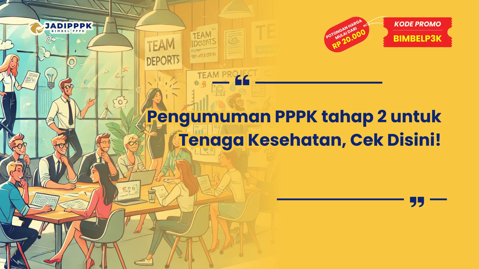 Pengumuman PPPK tahap 2 untuk Tenaga Kesehatan