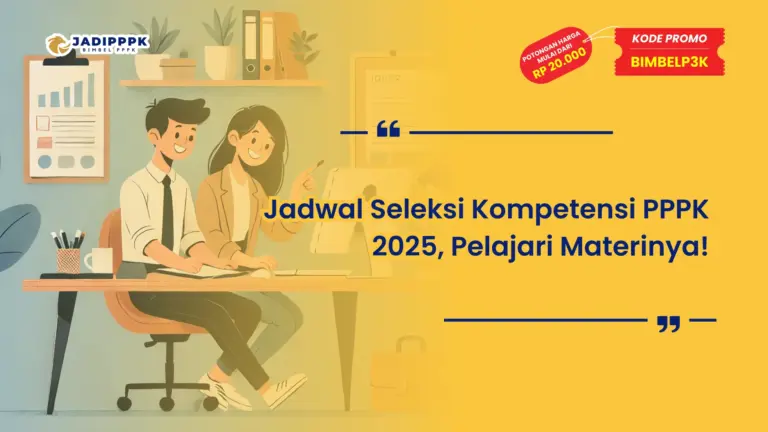 Jadwal Seleksi Kompetensi PPPK 2025
