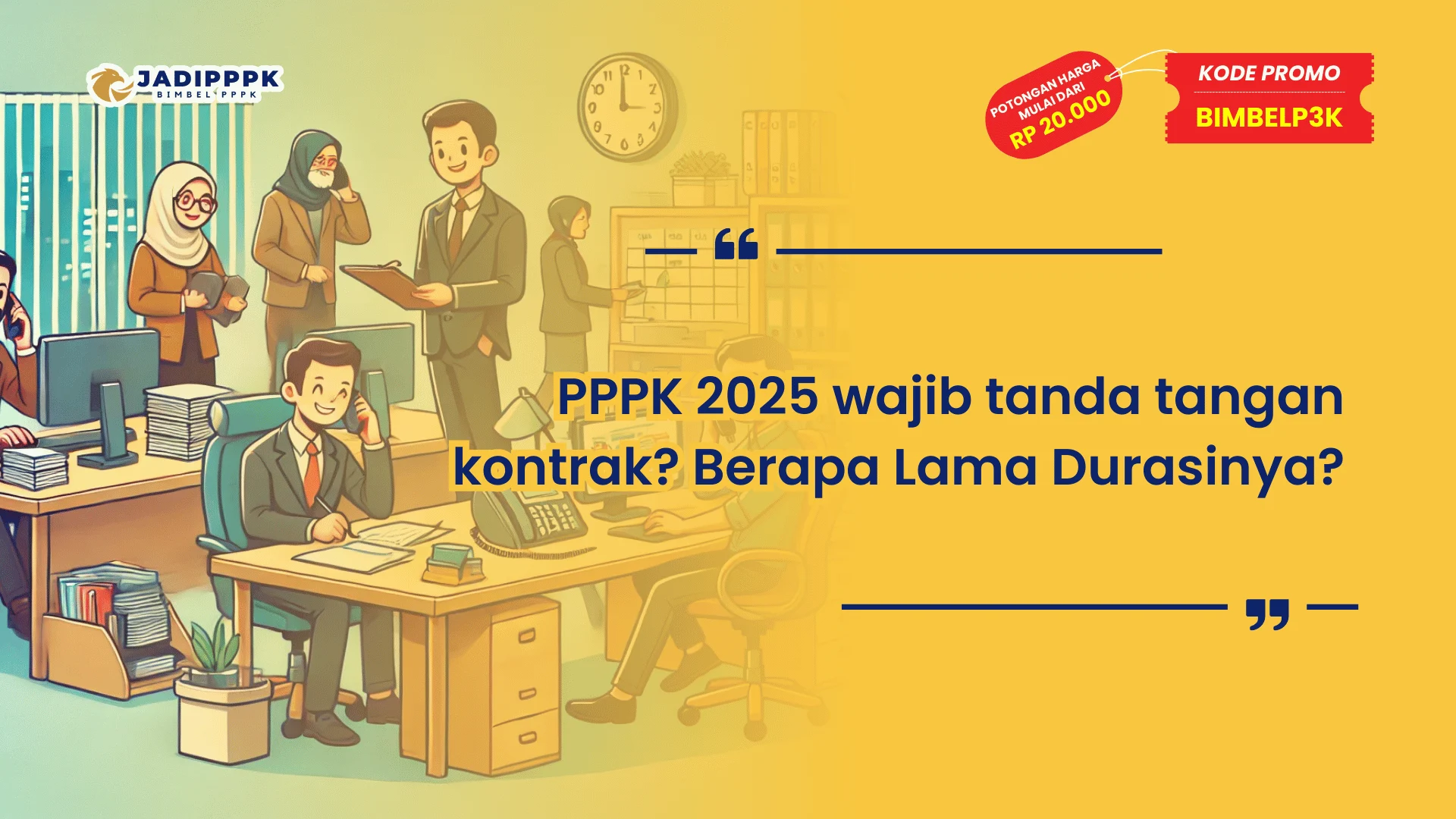 PPPK 2025 wajib tanda tangan kontrak