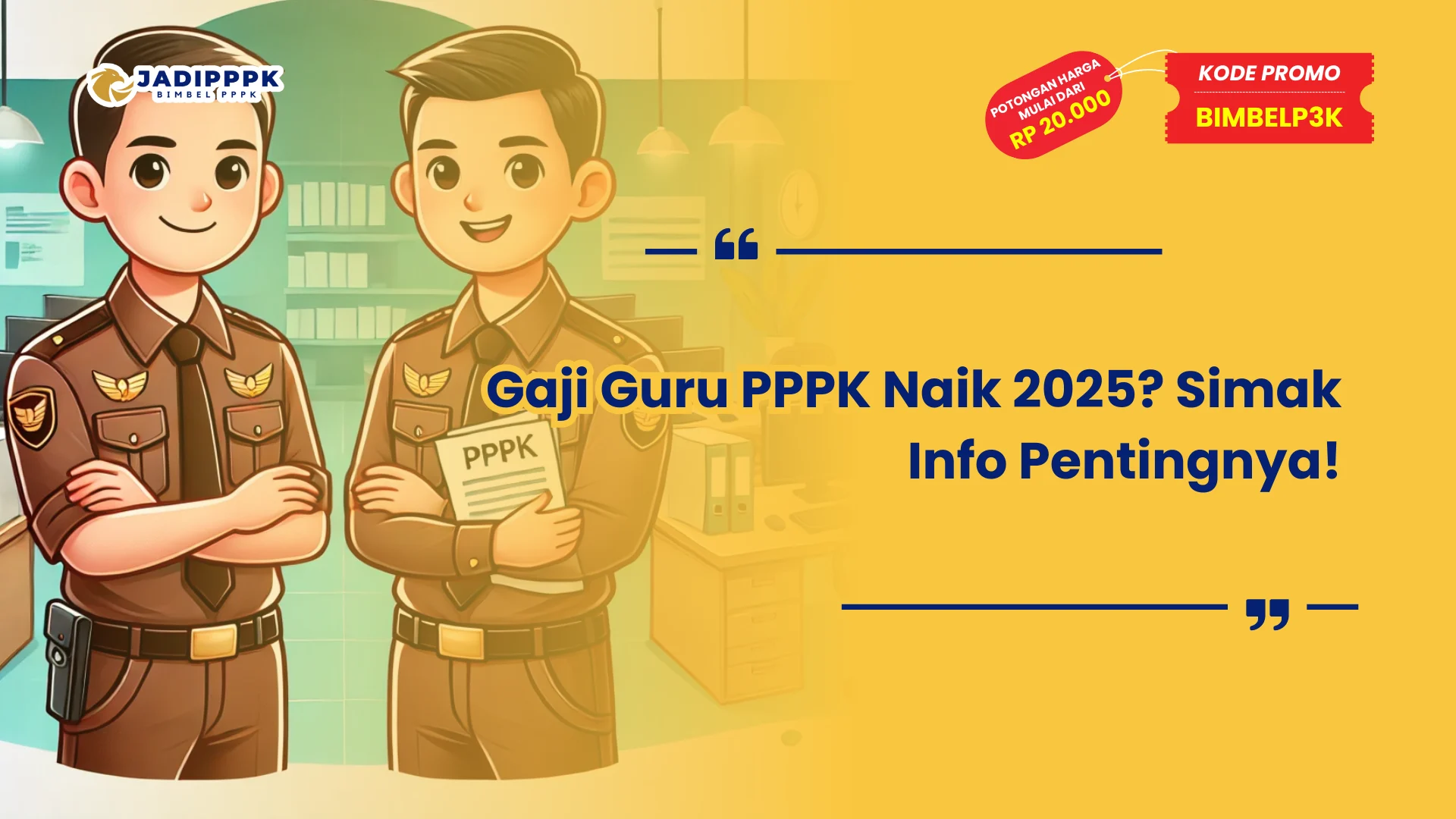 Gaji Guru PPPK Naik 2025