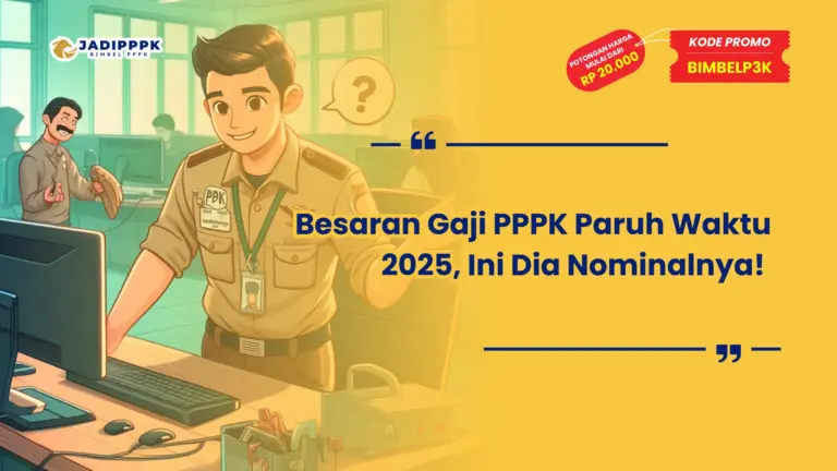 Besaran Gaji PPPK Paruh Waktu 2025