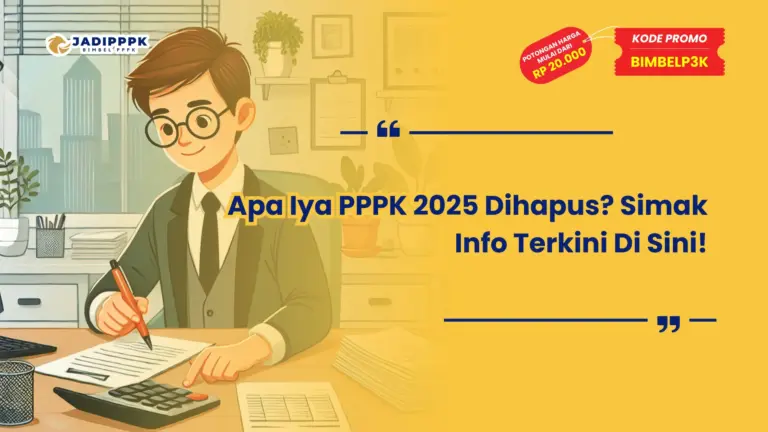 PPPK 2025 Dihapus