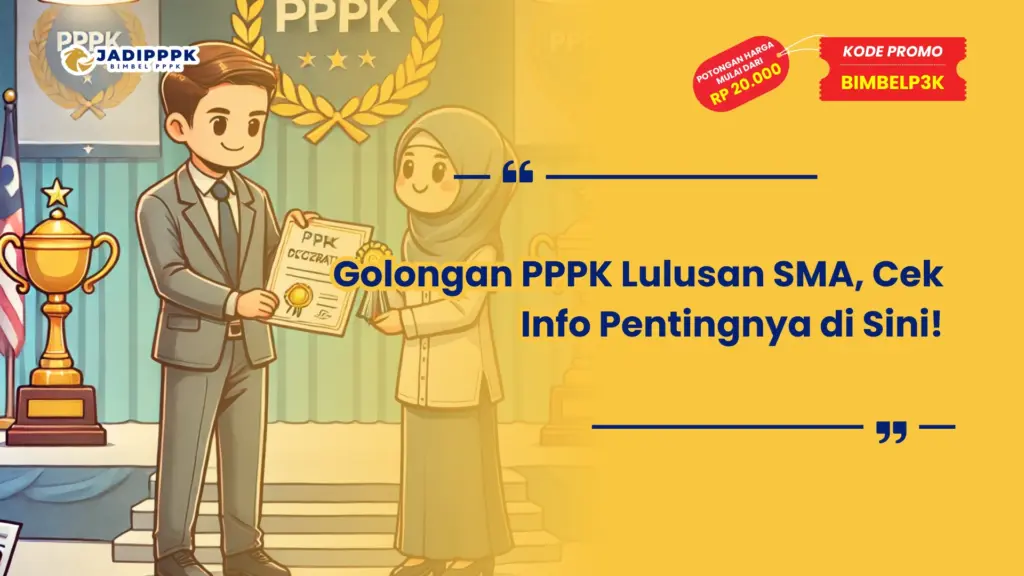 Golongan PPPK Lulusan SMA