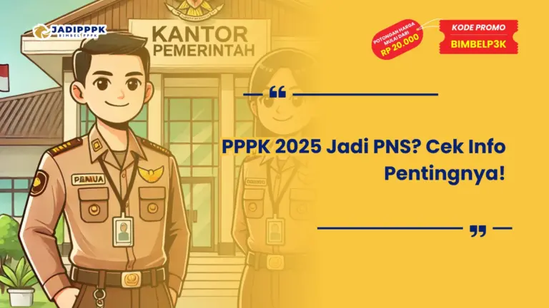 PPPK 2025 Jadi PNS
