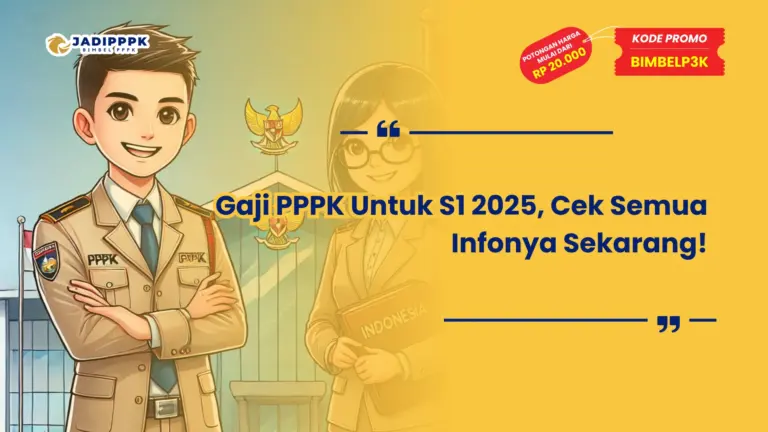 Gaji PPPK Untuk S1 2025
