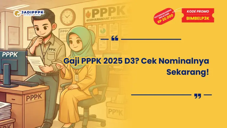 Gaji PPPK 2025 D3