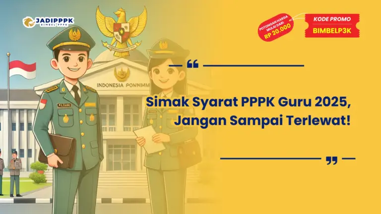 Simak Syarat PPPK Guru 2025