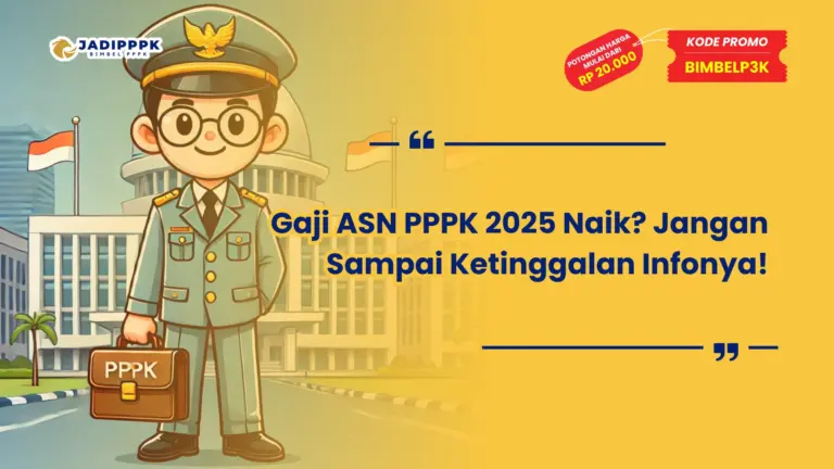 Gaji ASN PPPK 2025 Naik