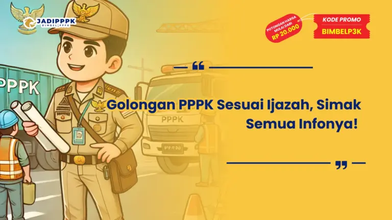 Golongan PPPK Sesuai Ijazah