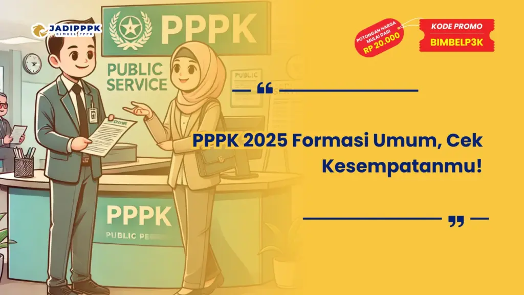 PPPK 2025 Formasi Umum