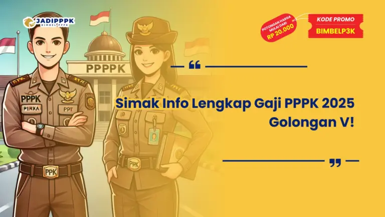 Gaji PPPK 2025 Golongan V