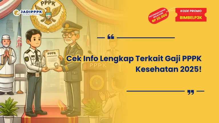 Gaji PPPK Kesehatan 2025