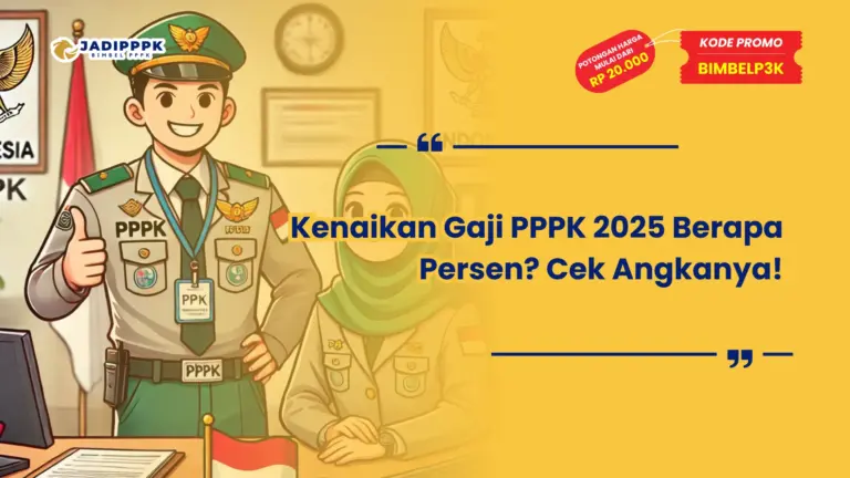 Kenaikan Gaji PPPK 2025 Berapa Persen
