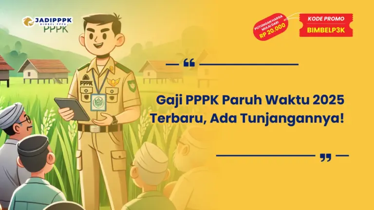 Gaji PPPK Paruh Waktu 2025 Terbaru