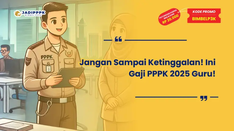 Gaji PPPK 2025 Guru