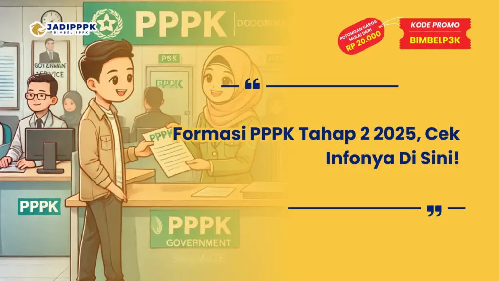 Formasi PPPK Tahap 2 2025