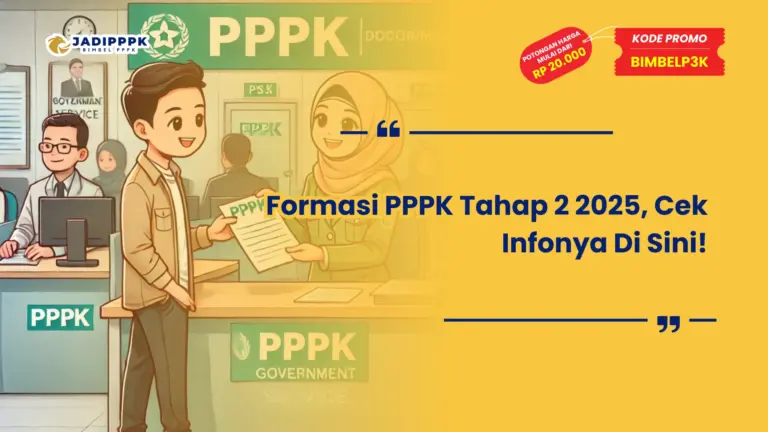 Formasi PPPK Tahap 2 2025