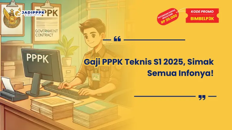 Gaji PPPK Teknis S1 2025